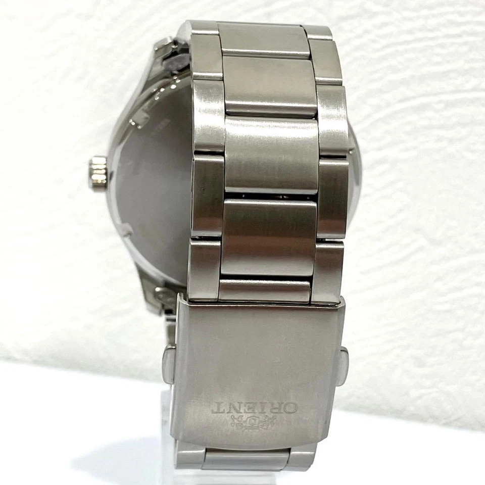 Orient SP UNG2C0A Watch Quartz Date Stainless Steel Silver Case Elite - Image 4 of 4