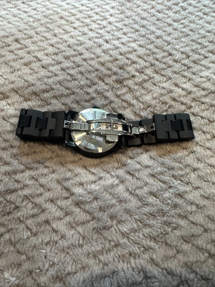 Reloj Pulsera Movado Bold Hombre Movimiento Suizo Acero Inoxidable Negro Foto 2 de 4