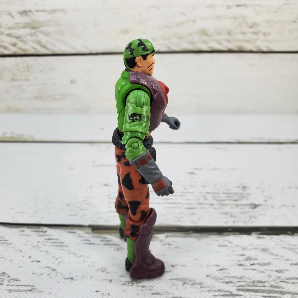 Figura de acción ajustable Hasbro GI Joe Tunnel Rat 2003 Real American Hero 3,75" Foto 4 de 4