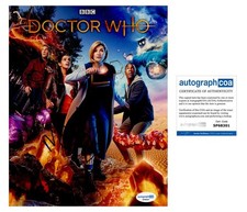 Mandip Gill & Tosin Cole "Doctor Who" AUTOGRAPHS Signed 8x10 Photo ACOA