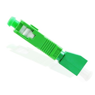 Fiber Optic Adapter LC/APC to SC/APC, Fiber Optic Coupler Singlemode Simplex 9/...