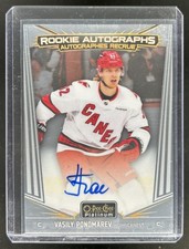 2024-25 O-Pee-Chee Platinum Vasily Ponomarev Rookie Auto RC #R-VP Hurricanes