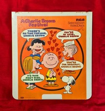 A Charlie Brown Festival 1983 RCA Vintage CED Videodisc - Rare Find