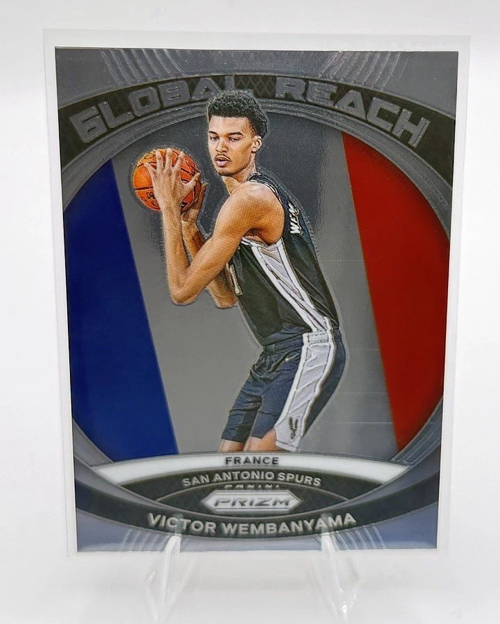 2023-24 Panini Prizm - Global Reach Victor Wembanyama #2 Silver Prizm (RC)