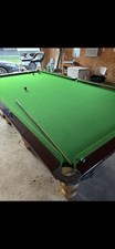 Snooker Table with Aramith Snooker Balls, Cue...