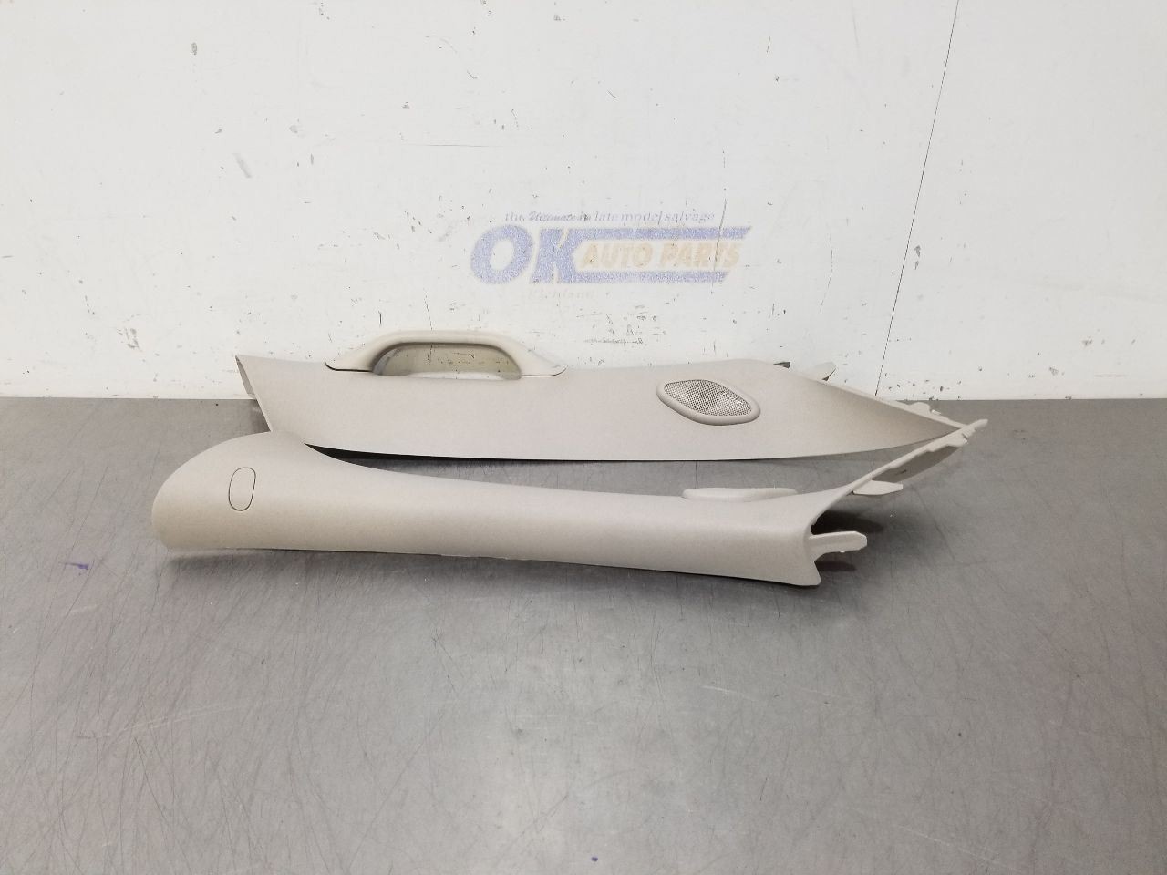 07 2007 CHEVY SILVERADO 1500 LTZ INTERIOR A PILLAR TRIM SET BEIGE