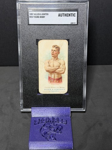 1887 N28 Allen & Ginter #7 Young Bibby — SGC (grade unconfirmed)