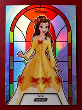 2025 Kakawow Phantom Disney Stained Glass Refractor Belle #PD-GLR-17 75/75