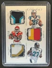 2017 Flawless Christian McCaffrey Kareem Hunt Leonard Fournette Patch RC #10/10
