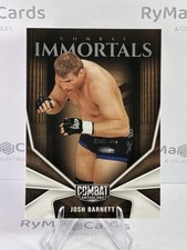 Josh Barnett 2025 Panini Combat Anthology #12 Combat Immortals