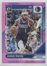 2024-25 Panini Donruss Optic Pink Hyper Prizm Jaden Hardy #33 1b8h
