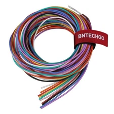 22 Gauge Silicone Wire Kit 10 Color Each 5 ft Flexible 22 AWG Stranded Tinned...