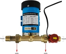 ZYIY Model: 20GR-15 Hot Water Pressure Automatic Booster Pump 115V / 120W