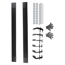 6 Wide Running Board Side Step Set For Ford F-150 Super Crew Cab 2015-2025 Pair 6 Wide Running Board Side Step Set For Ford F-150 Super Crew Cab 2015-2025 Pair