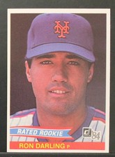 1984 Donruss - Rated Rookie Ron Darling #30 Has Card Number (RC) NTMT-MT. rookie card picture