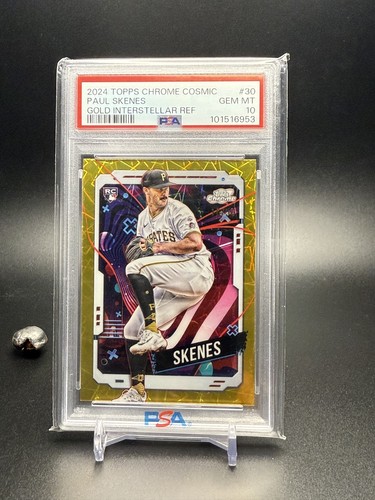 2024 Paul Skenes [Gold Interstellar Refractor] #30