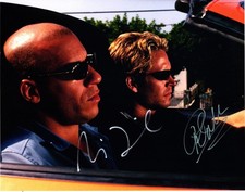 Paul Walker Vin Diesel signed 11x14 Photo autographed Picture with COA