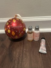 L'Occitane Set of Travel Size Cherry Blossom Set - New In Open Box