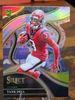 2023 Panini Prizm Football Red Yellow Tank Dell #341 PSA 8.5