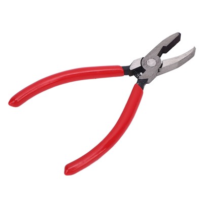 Breaker Grozer Pliers Flat Nose Teeth Design Glass Breaking And Grozing Pliers