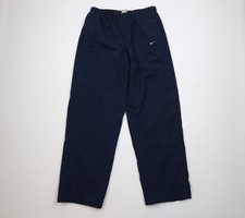 Vtg Y2K Nike Mens L Travis Scott Mini Swoosh Lined Wide Leg Windbreaker Pants