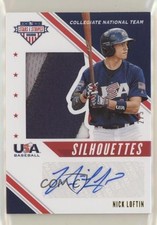 2020 Panini USA Baseball Stars & Stripes Team 2/5 Nick Loftin Patch Auto g1z