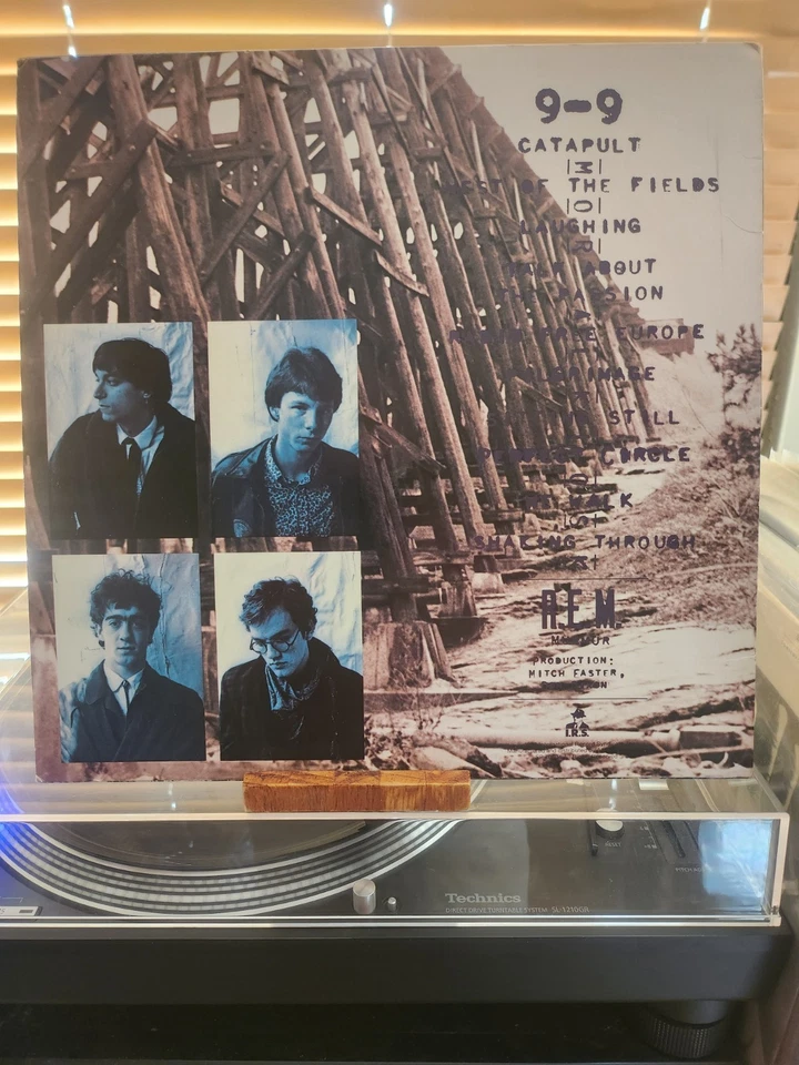 R.E.M., Murmur, 1983 1st I.R.S., Stereo, SP-70014, VG+/VG+ - Image 2 of 4