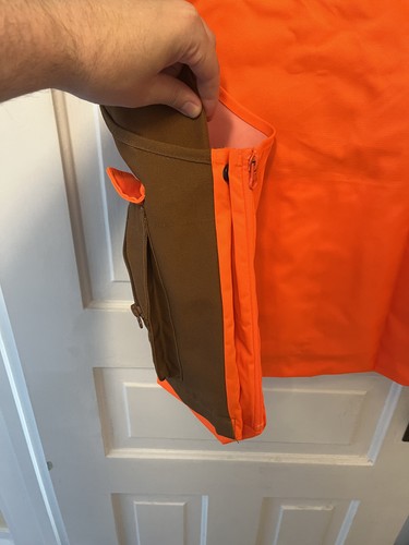 Gamehide Hunting Vest X-Large Marsh Brown Orange Ammo Pocket Blaze Safety Gear - Picture 12 of 16