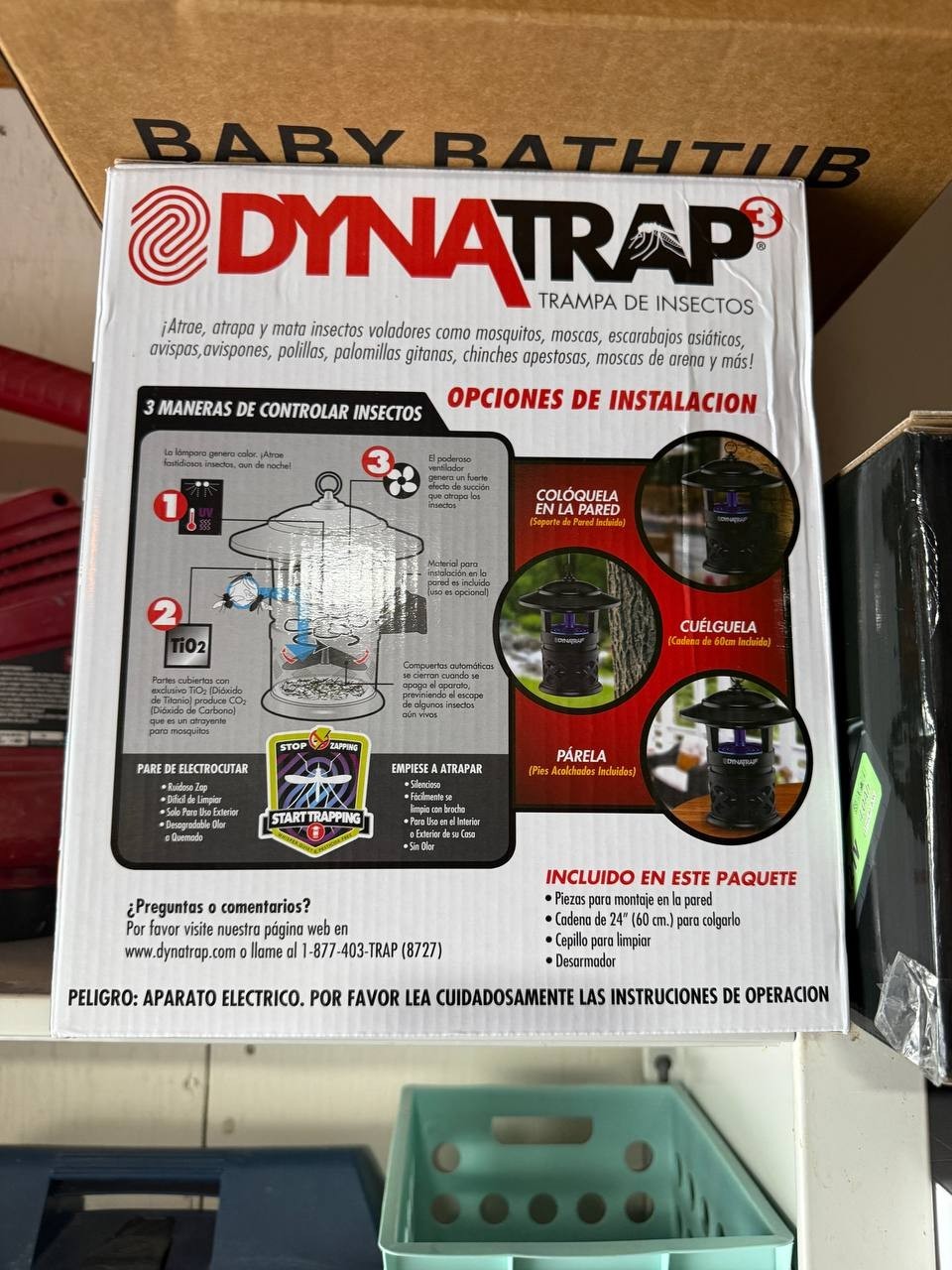 DynaTrap 3 Insect Trap DT1100 Up to 1/2 Acre
