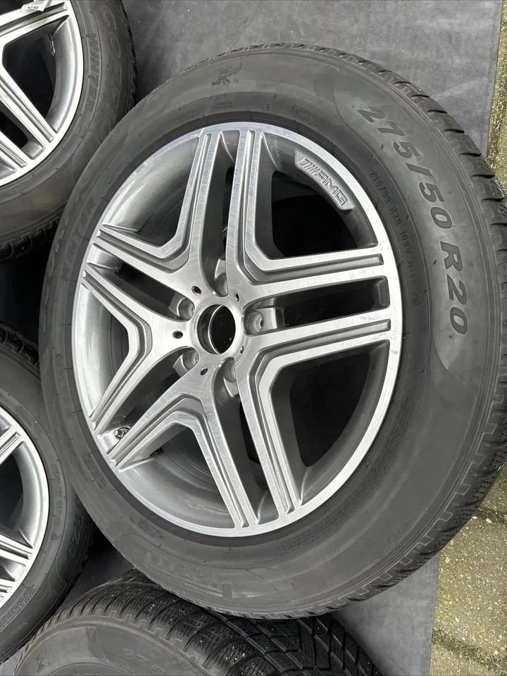 Original Mercedes AMG 20 Zoll G-Klasse Speichenrad A4634013002 9,5Jx20 H2 ET50 - Bild 3 von 4