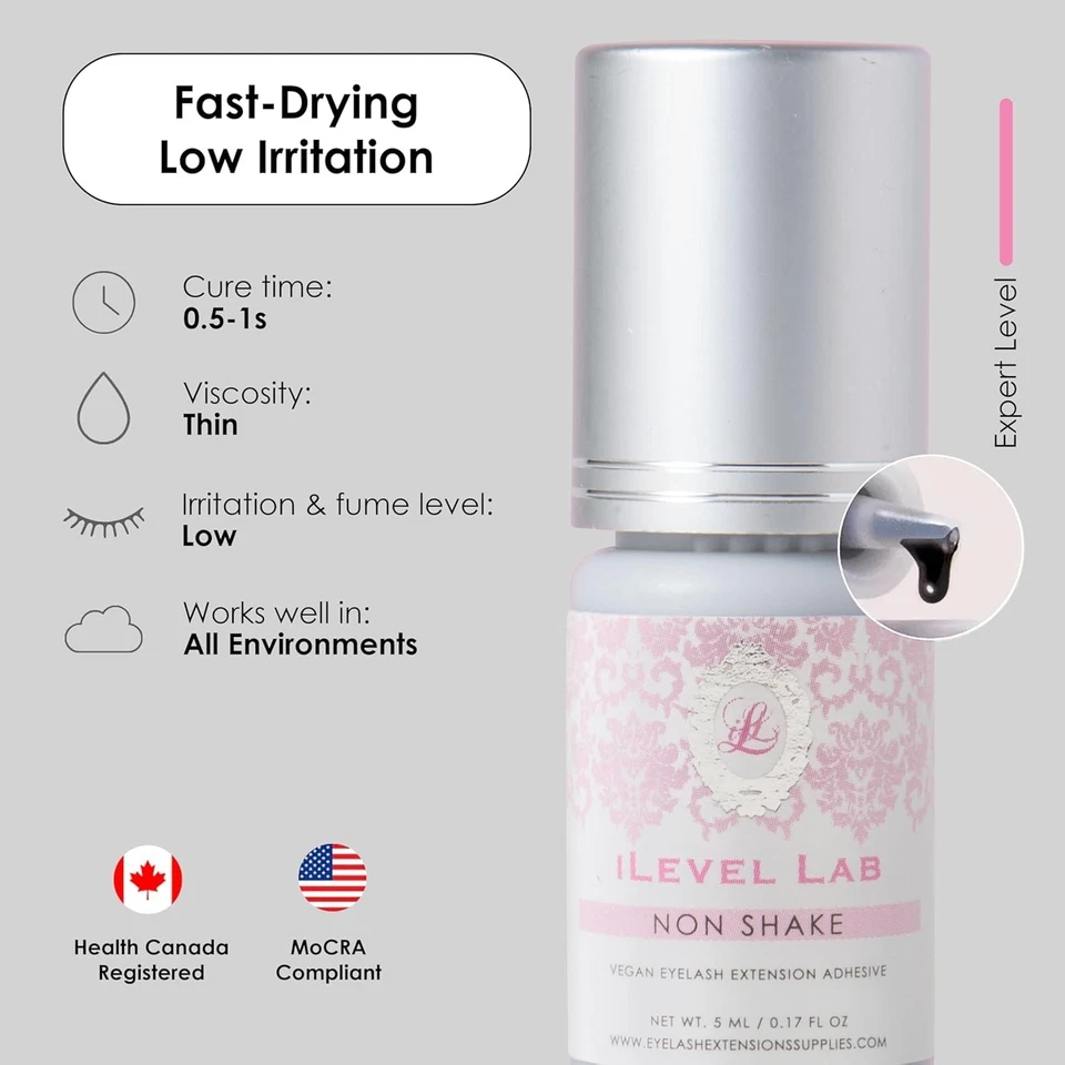 Fast Dry Non Shake Formula - 10ml Black Adhesive - 4 Weeks - Image 4 of 4