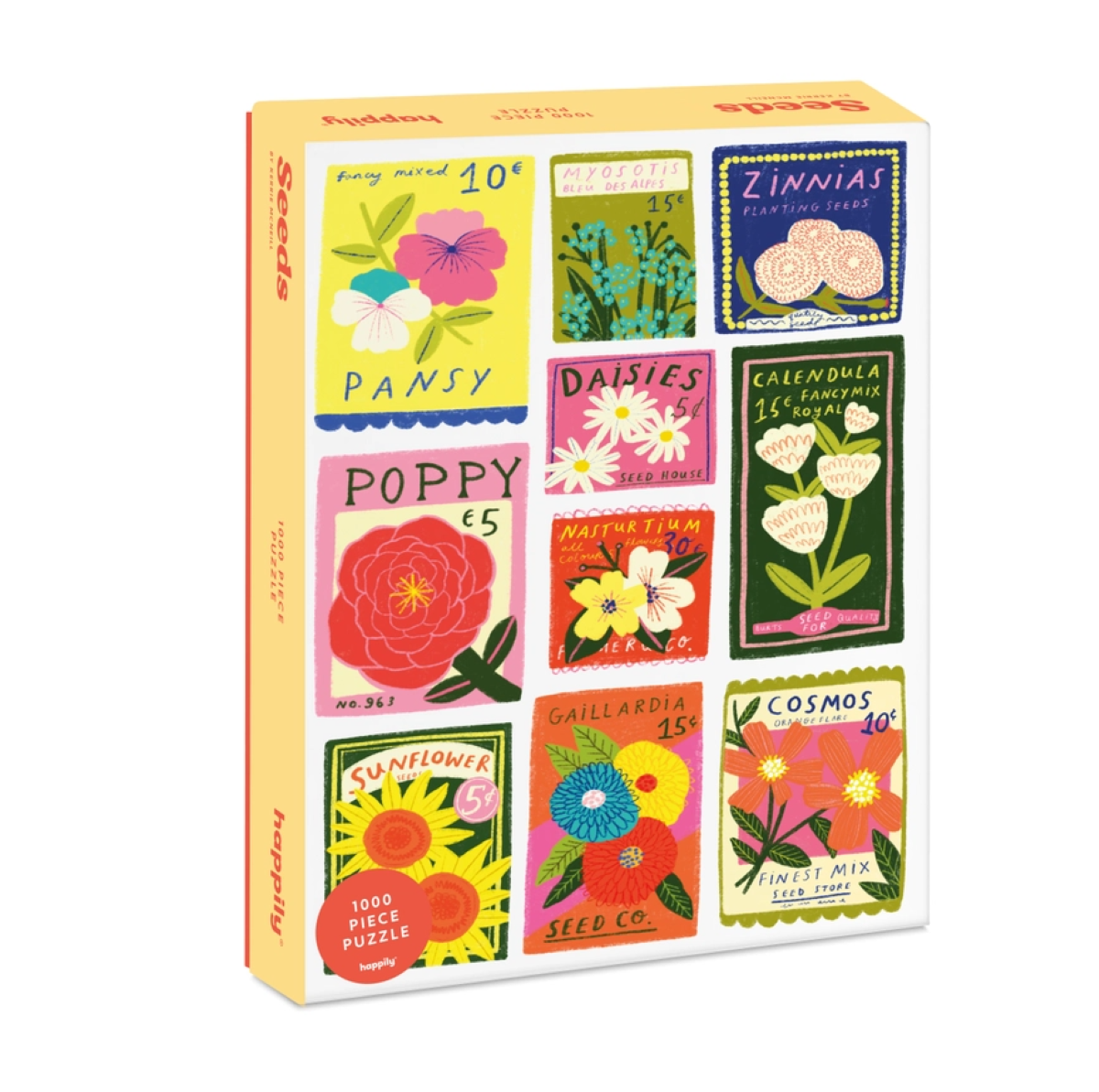 Jigsaw Puzzle Seeds Design 1000 Piece by Happily Unique Mothers Day Gift Idea