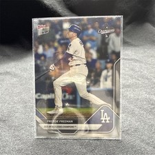 Topps 2025 Topps Now World Series Champions Dodgers Freddie Freeman #WS-5 Base