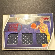Panini 2022-23 Chronicles Draft Picks Franz Wagner Tools Trade TOTT-19 Red/199