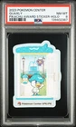 2023 POKEMON CENTER PIKACHU AWARD DELIVERY! STICKER HOLO QUAXLY PSA 8