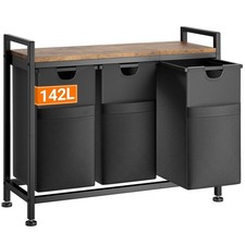 Lulive Laundry Hamper, Laundry Basket Organizer with 3 Pull-Out Removable Bag...