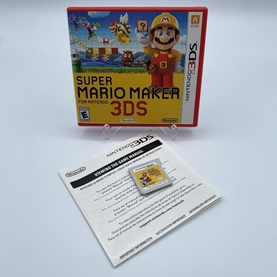 Super Mario Maker (3DS, 2016) CIB & TESTED