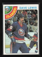 1978-79 Topps #162 Dave Lewis New York Islanders