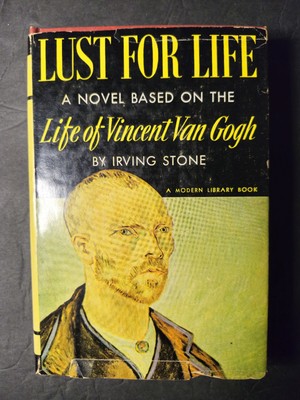 LUST FOR LIFE (Irving Stone) Life of Vincent Van Gogh Painter Artist 1939 HC DJ