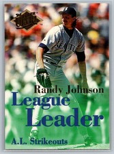1994 Ultra Baseball League Leaders #5 Randy Johnson - VG - Seattle Mariners