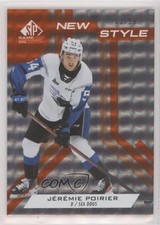 2021 SP Game Used CHL Edition Orange Foilboard 63/99 Jeremie Poirier Jérémie 5d9