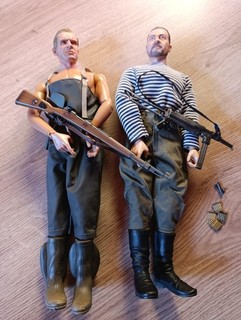 Soldat Allemand WW2 Figurine 1/6 Dragon LOT X2 FIGURINES