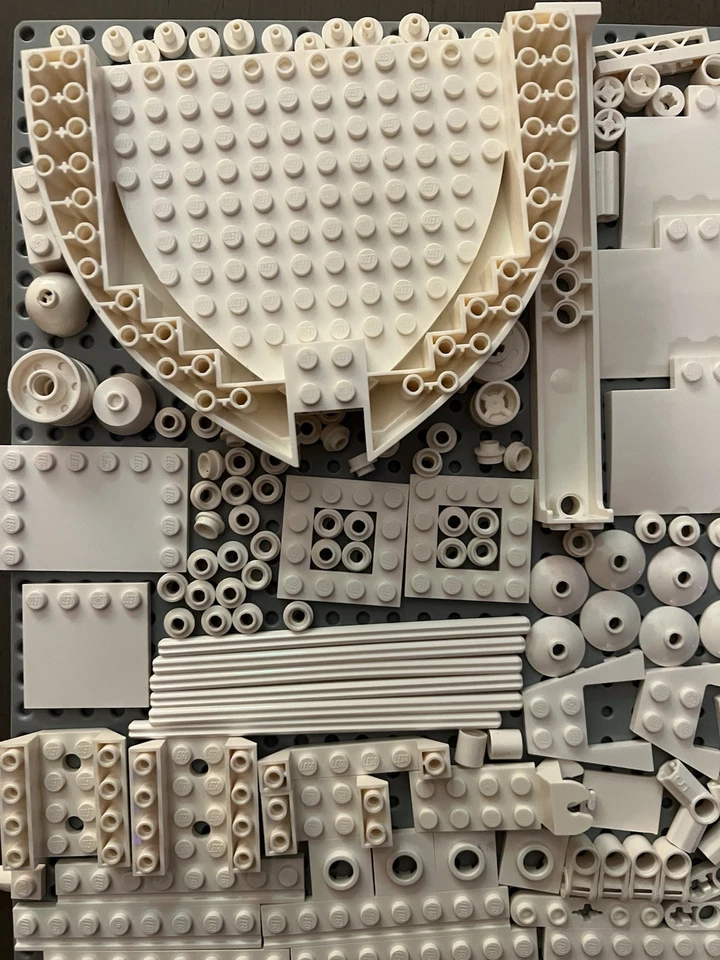 LEGO Blanco a Granel 400 piezas Casco de Barco Ártico Star Wars Ninjago Piezas Especiales Lote Sin usar, en caja Foto 2 de 4