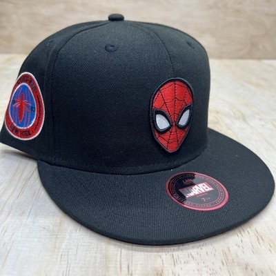 NEW sz 7 1/2 Spiderman Marvel Lids Premium Exclusive Hat Cap Fitted Black