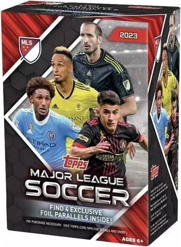 2023 Topps MLS Soccer Factory Sealed Blaster Box