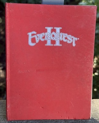 EverQuest II Collector's Edition - Red Leather Book - 4 Discs + Soundtrack 2004