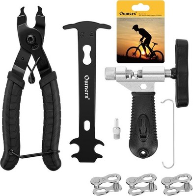 Bicycle Link Pliers + Bicycle Chain Tool + Chain Testers Bicycle Repair Toolkit