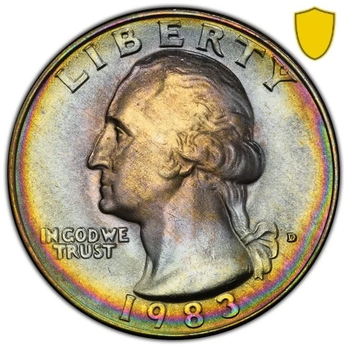 1983-D Washington Quarter — photo from another recent sale