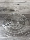Vintage Anchor Hocking Manhattan Depression Glass platter 13”