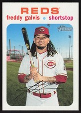 2020 Topps Heritage #301 Freddy Galvis White